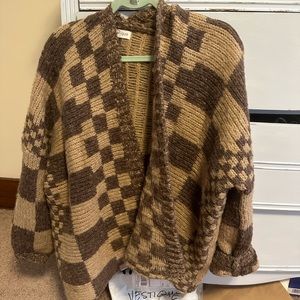 Vestique chunky cardigan, size small. Worn once!